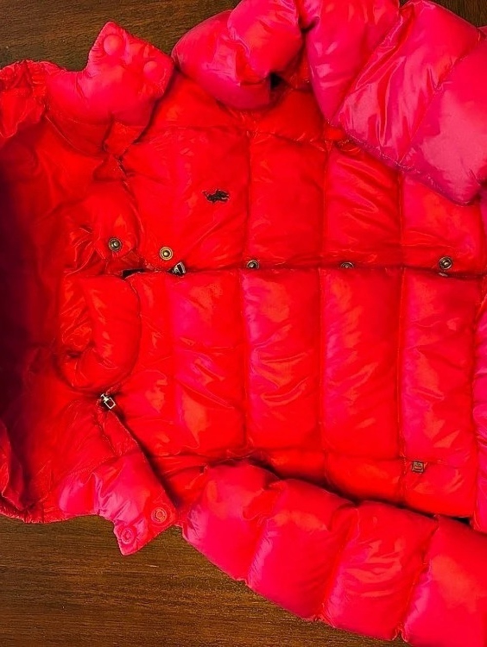 Polo Ralph Lauren Puffer Jacket Pink Size 4T